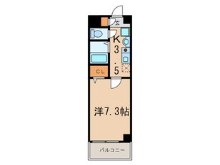 エテルノオオヒラの物件間取画像